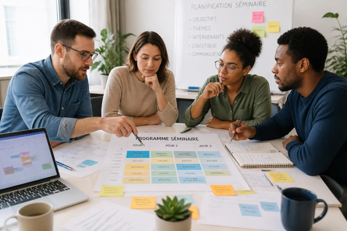 Organiser un séminaire d’entreprise avec méthode