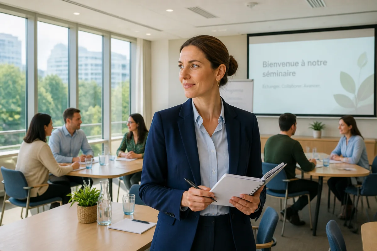Organiser un séminaire d’entreprise avec méthode