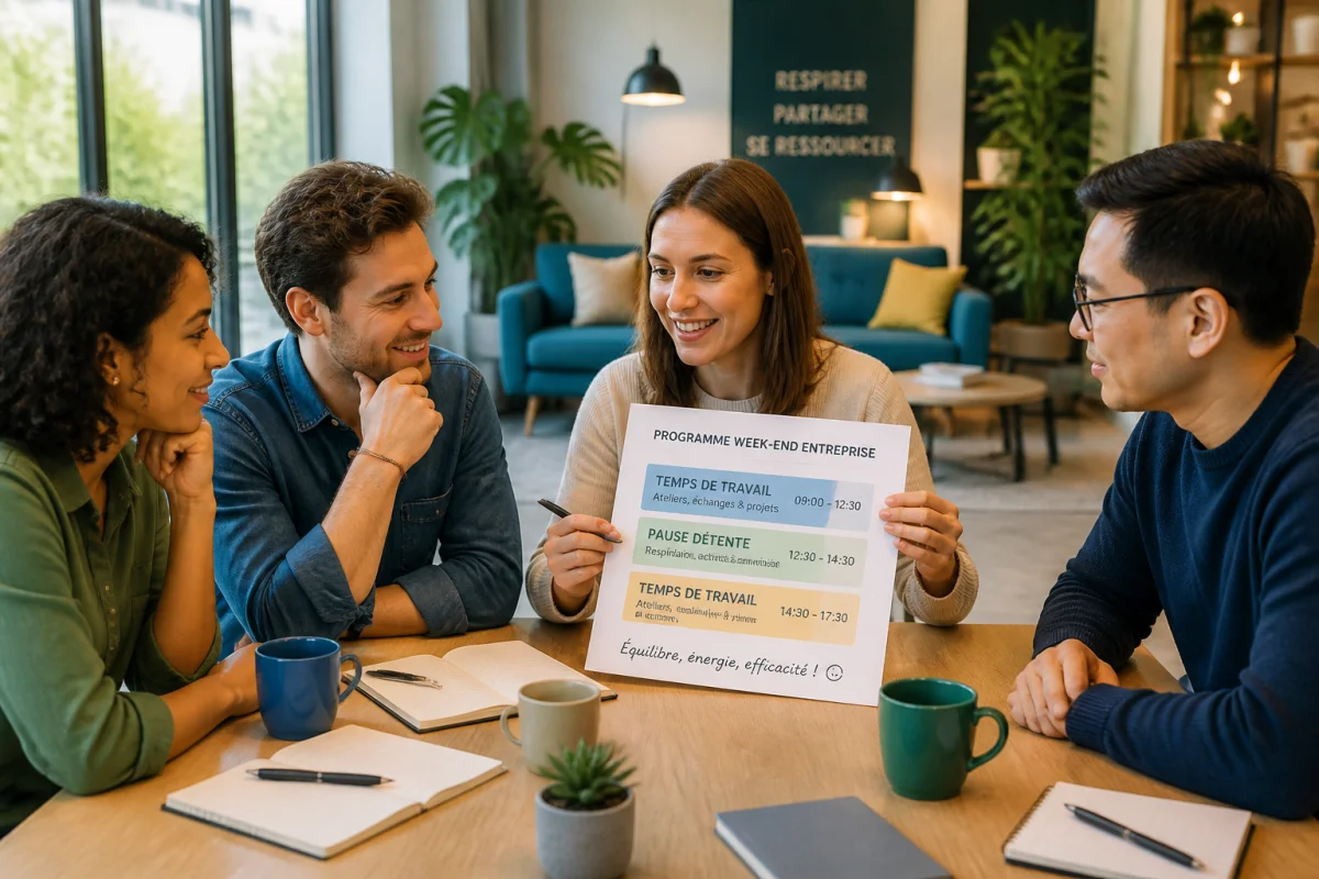 Comment organiser un week-end d’entreprise