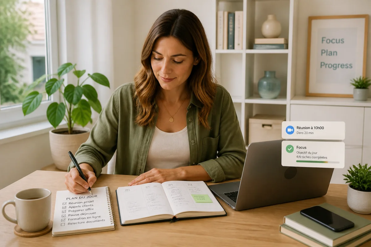 Réussir sa gestion du temps en télétravail