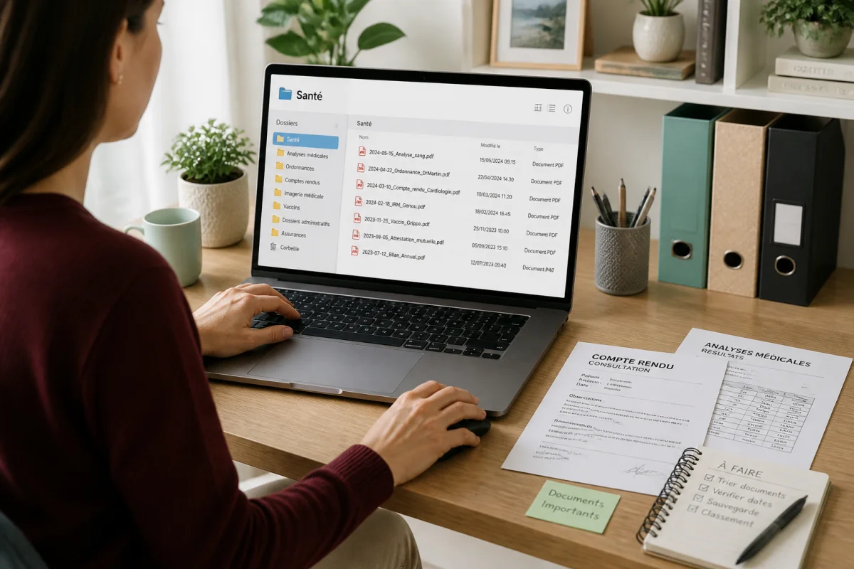 Gestion des documents médicaux pour mieux s'organiser au quotidien
